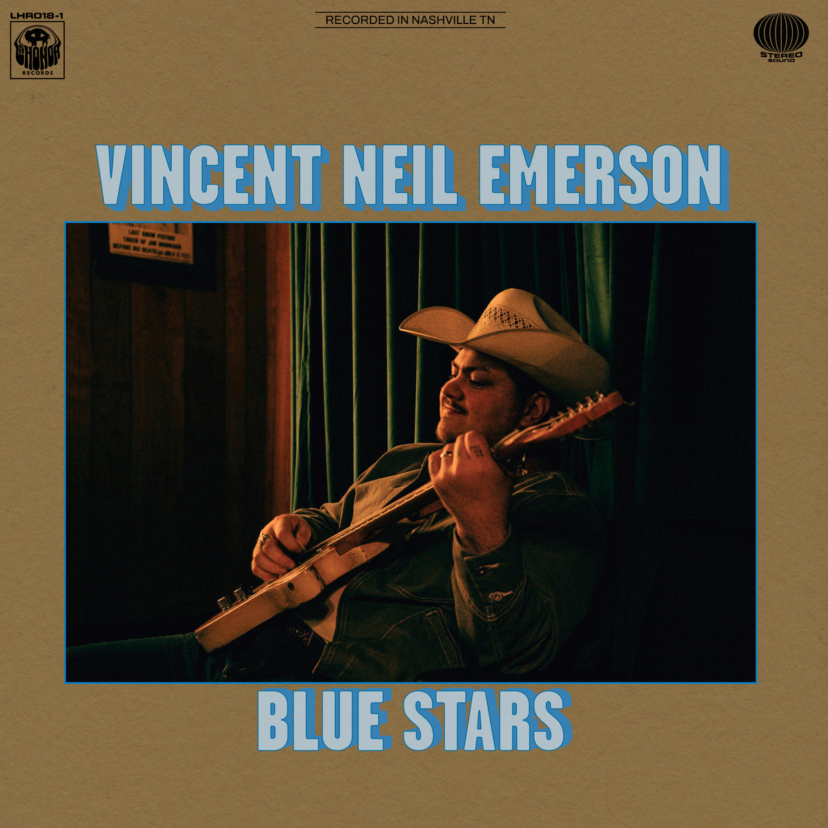 Blue Stars Black Vinyl – Vincent Neil Emerson