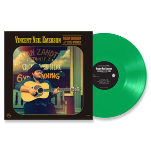 Vincent Neil Emerson Fried Chicken and Evil Women Vinyl 5th Anniversary Emerald Green