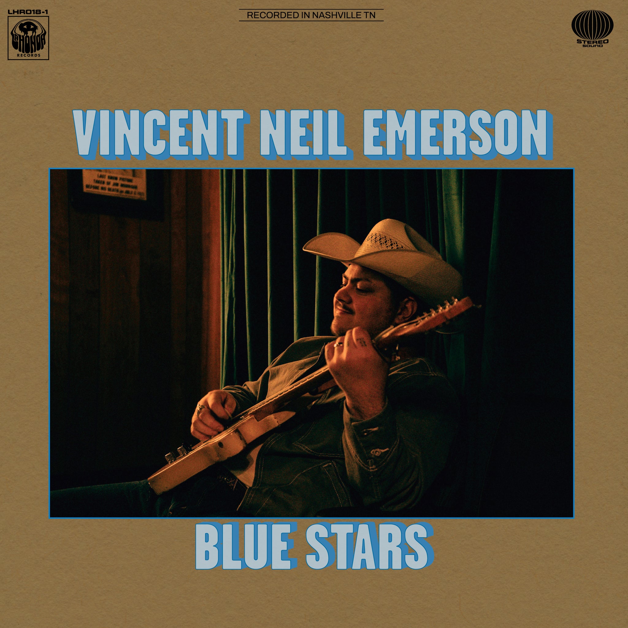 Blue Stars Black Vinyl – Vincent Neil Emerson